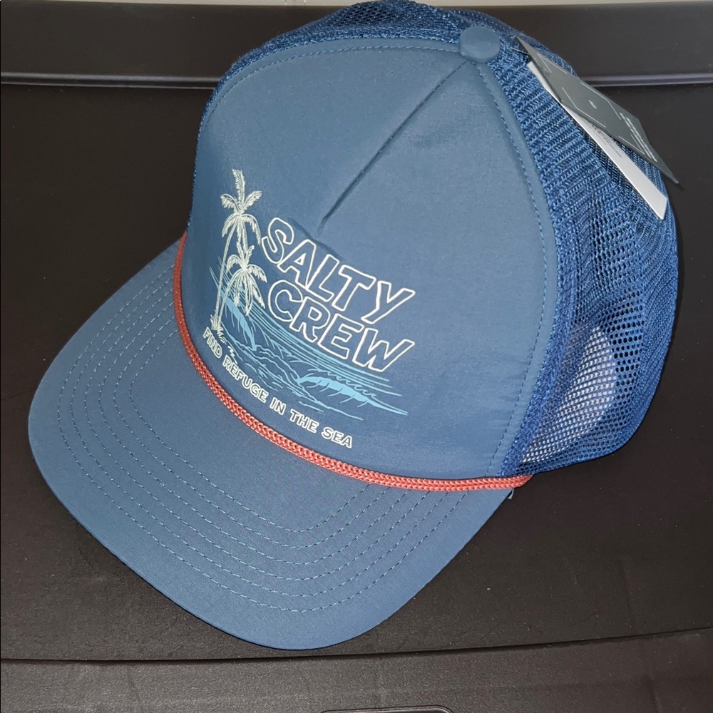 Salty Crew Good Times Foamie Bluefin A-Frame Trucker Hat, One Size